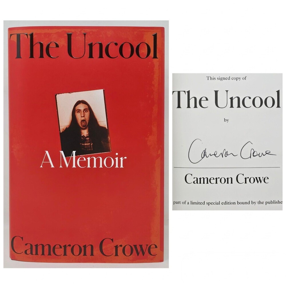 Signed Cameron Crowe The Uncool A Memoir HC Book 1st/1st Director Autographed